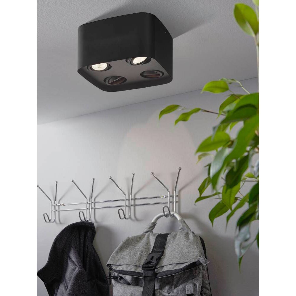 Eglo CAMINALES-Z Taklampa LED Svart, 4-ljuskällor main product photo
