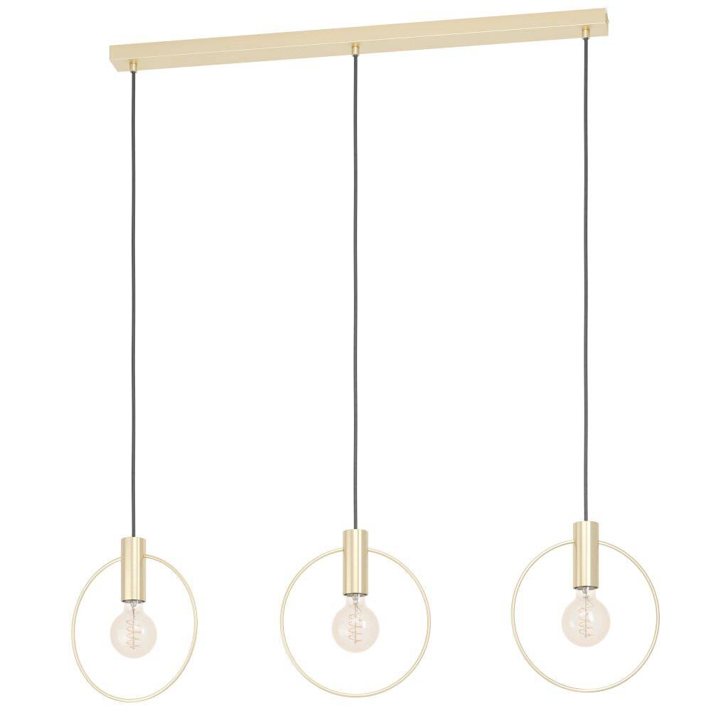 Eglo MANIZALES Pendelbelysning Mässing, 3-ljuskällor main product photo