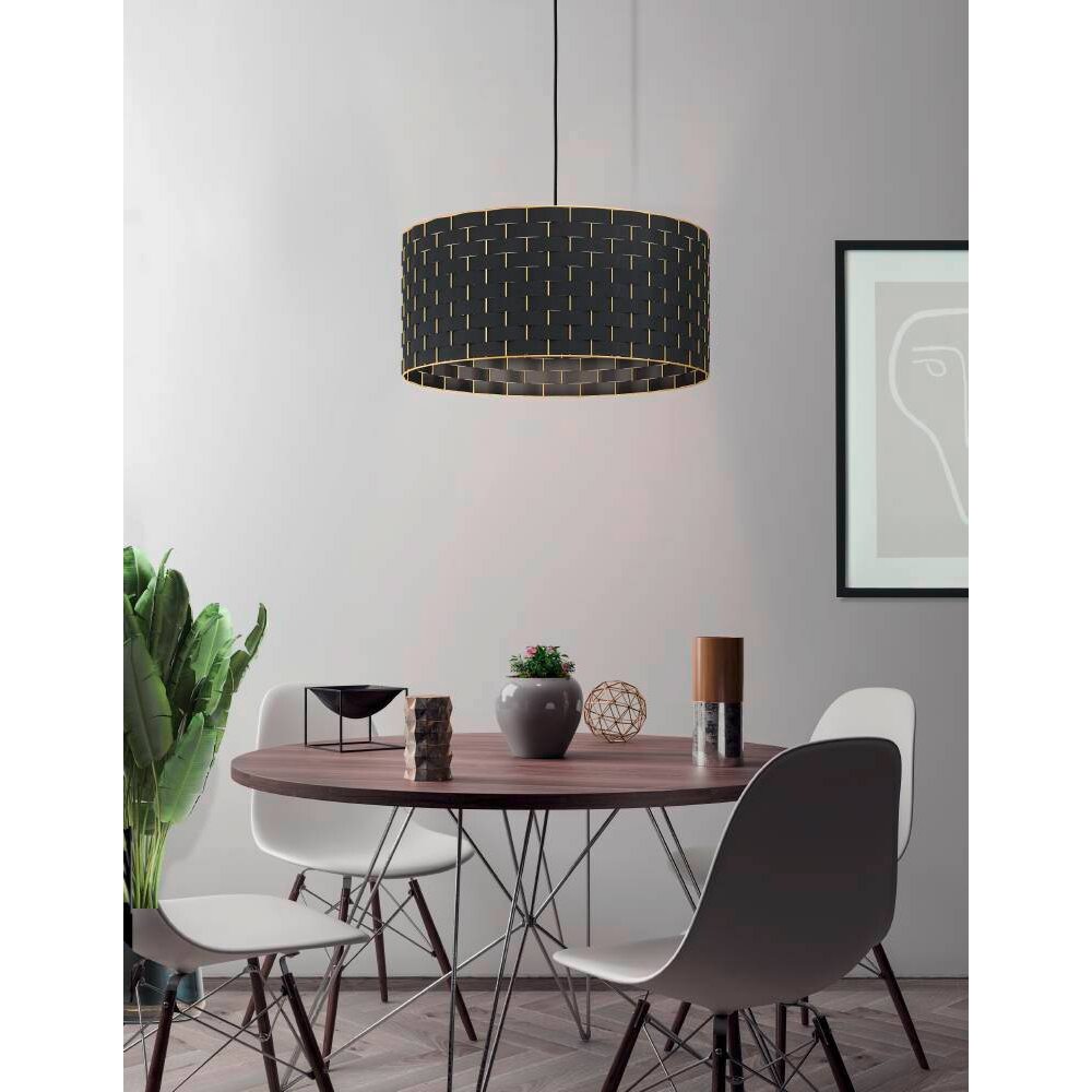 Eglo Lampor MARASALES Pendelbelysning Svart, 1-ljuskällor main product photo