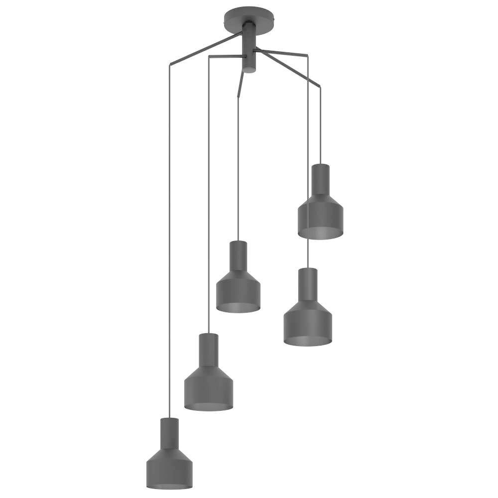 Eglo CASIBARE Pendelbelysning Svart, 5-ljuskällor main product photo