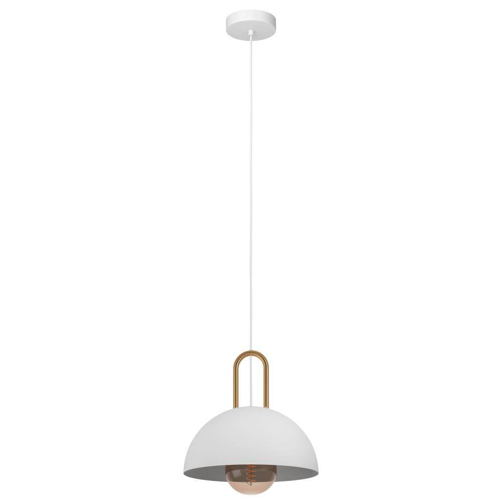 Eglo CALMANERA Pendelbelysning Mässing, Vit, 1-ljuskällor main product photo