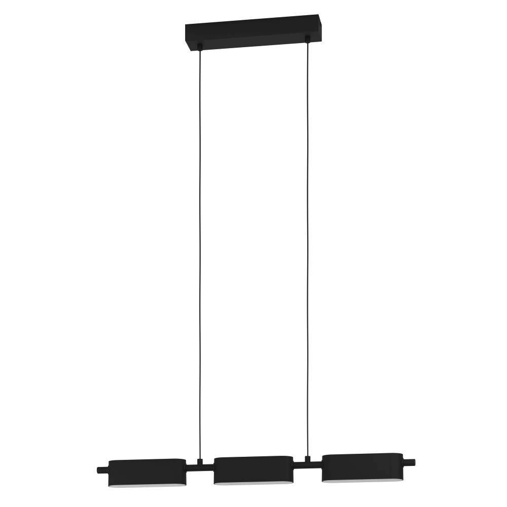 Eglo ROVIRA Pendelbelysning LED Svart, 3-ljuskällor main product photo