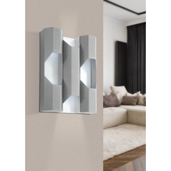 Eglo Lampor ZINACUA Vägglampa LED Silver, 4-ljuskällor Eglo Lampor ZINACUA Vägglampa LED Silver, 4-ljuskällor