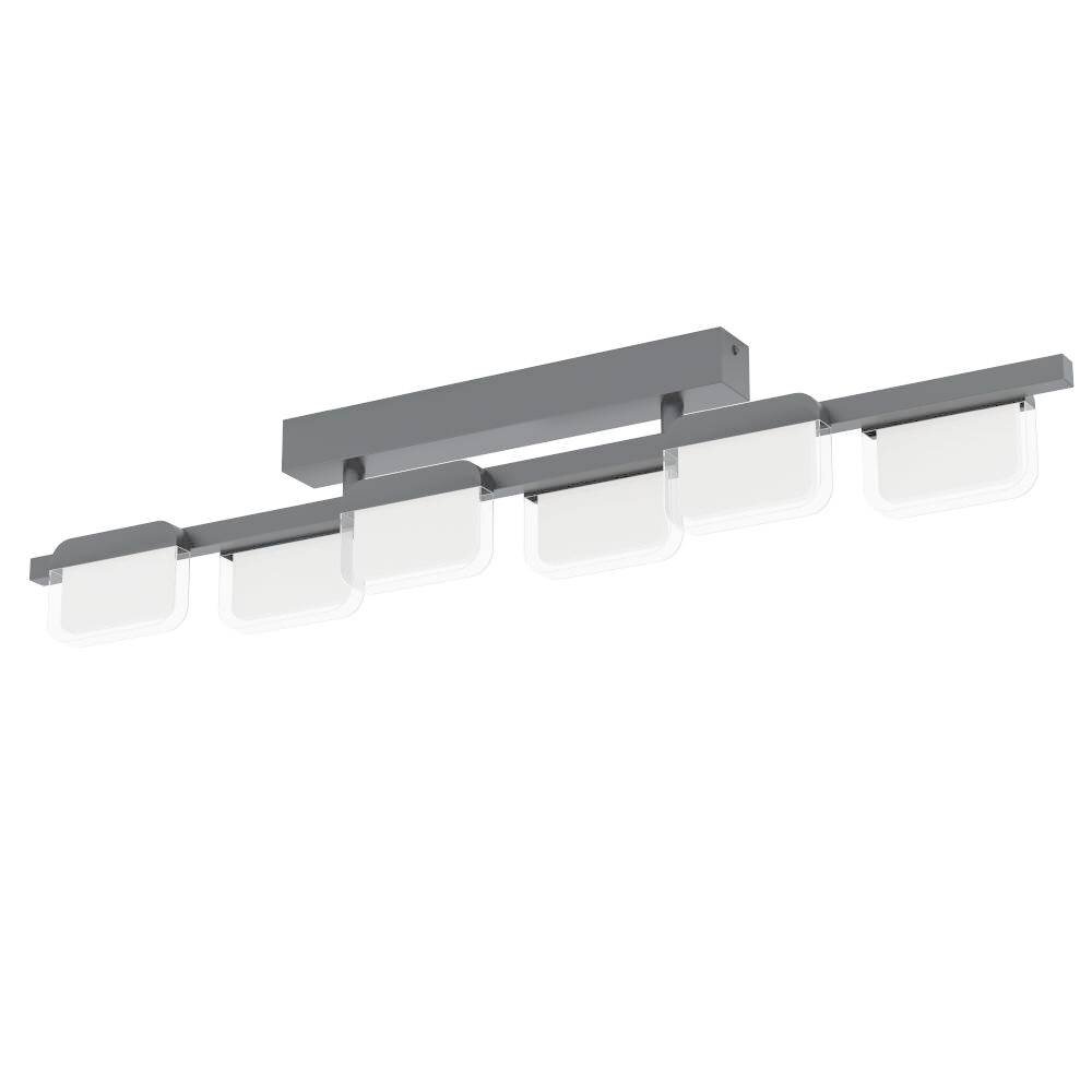 Eglo ERVIDEL Taklampa LED Svart, 6-ljuskällor main product photo