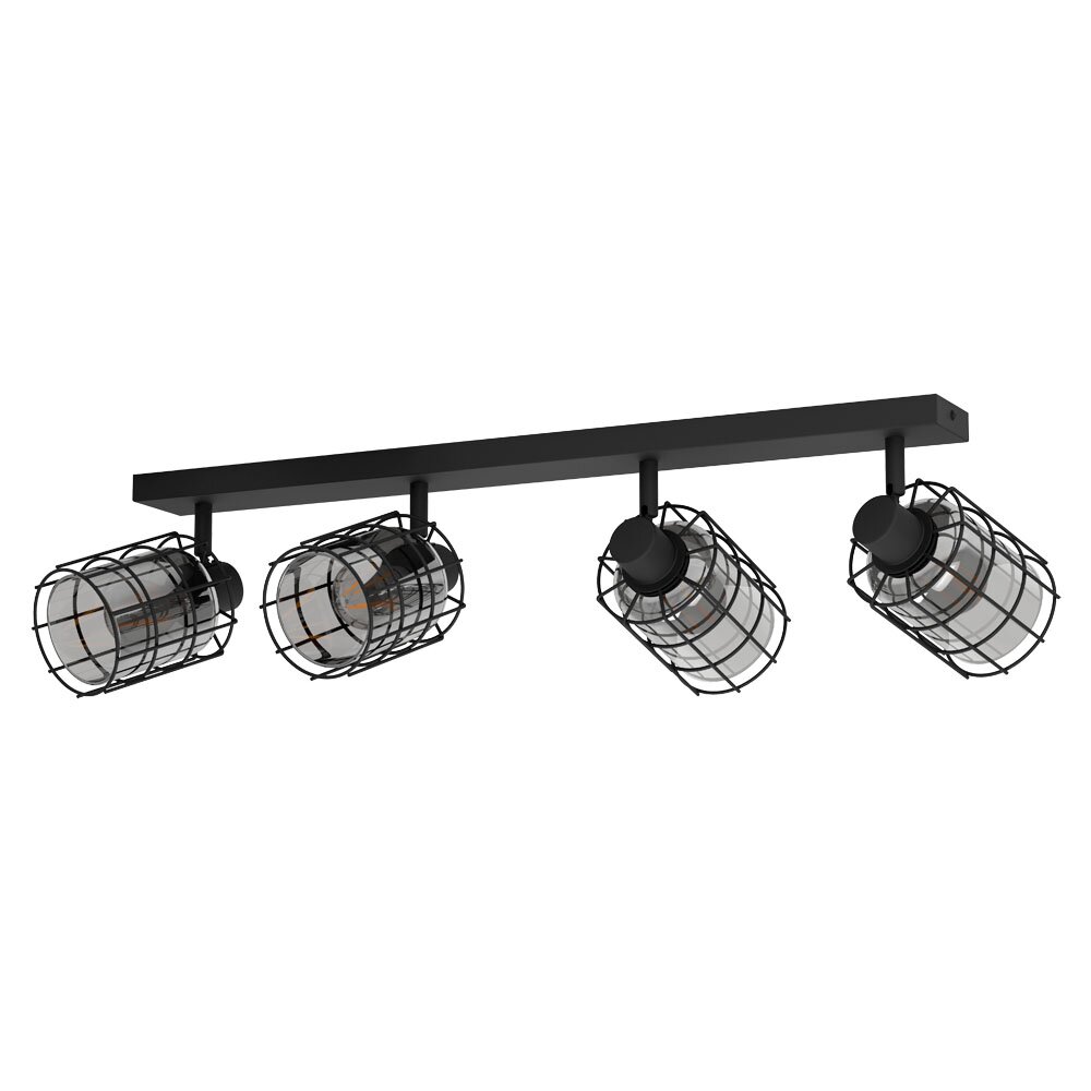Eglo Lampor CONSACA Vägglampa Svart, 4-ljuskällor main product photo