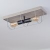 Hodne Taklampa Grått, Naturfärger, Svart, 2-ljuskällor