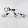 Loedingen Taklampa Naturfärger, Svart, 4-ljuskällor