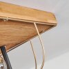 Hodne Taklampa Naturfärger, Svart, 4-ljuskällor