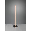 Trio Lampor Bellari Golvlampa, Golvlampa LED Trä ljus, 1-ljuskällor