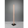 Trio Lampor Bellari Golvlampa, Golvlampa LED Trä ljus, 1-ljuskällor