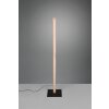 Trio Lampor Bellari Golvlampa, Golvlampa LED Trä ljus, 1-ljuskällor
