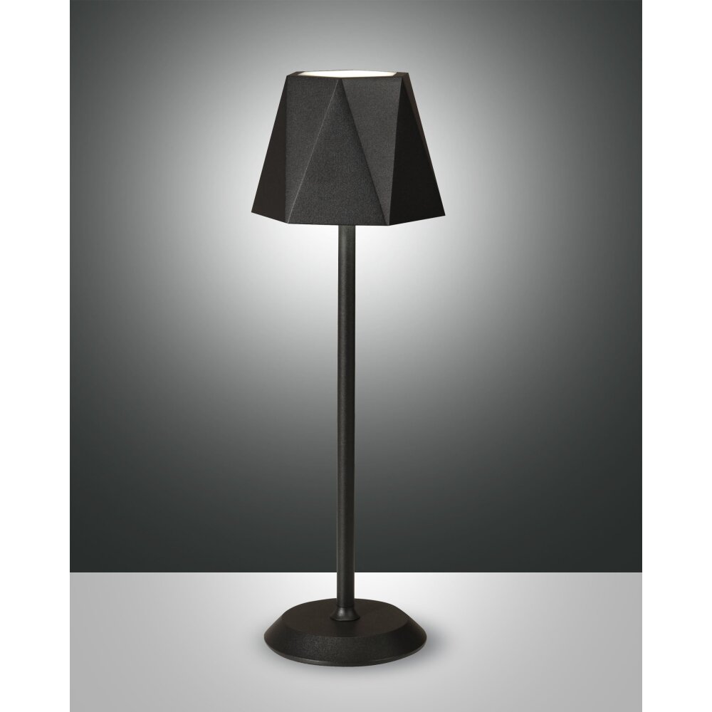 Fabas Luce KATY Bordslampa LED Svart, 1-ljuskällor main product photo
