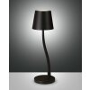 Fabas Luce JUDY Bordslampa LED Svart, 1-ljuskällor