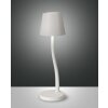 Fabas Luce JUDY Bordslampa LED Vit, 1-ljuskällor