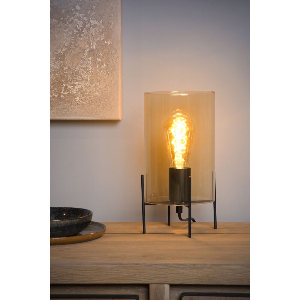 Lucide STEFFIE Bordslampa Svart, 1-ljuskällor main product photo