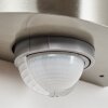 Lauvdal vägglampa utomhus Rostfritt stål, 1-ljuskällor, Rörelsedetektor
