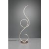 Trio Lampor Jive Golvlampa, Golvlampa LED Nickel matt, 1-ljuskällor