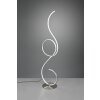 Trio Lampor Jive Golvlampa, Golvlampa LED Nickel matt, 1-ljuskällor