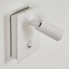 Saeter vägglampa utomhus LED Vit, 1-ljuskällor, Rörelsedetektor