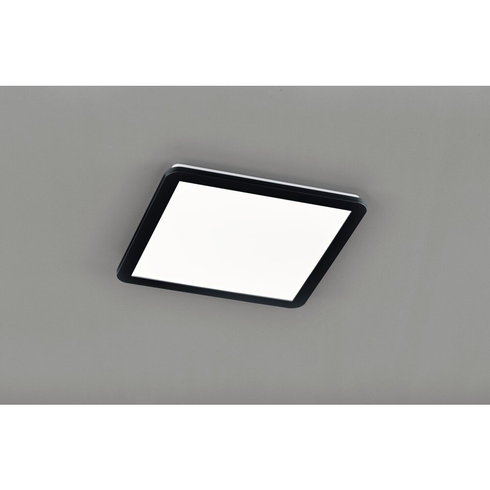 Reality CAMILLUS Taklampa, Panel LED Svart, 1-ljuskällor main product photo