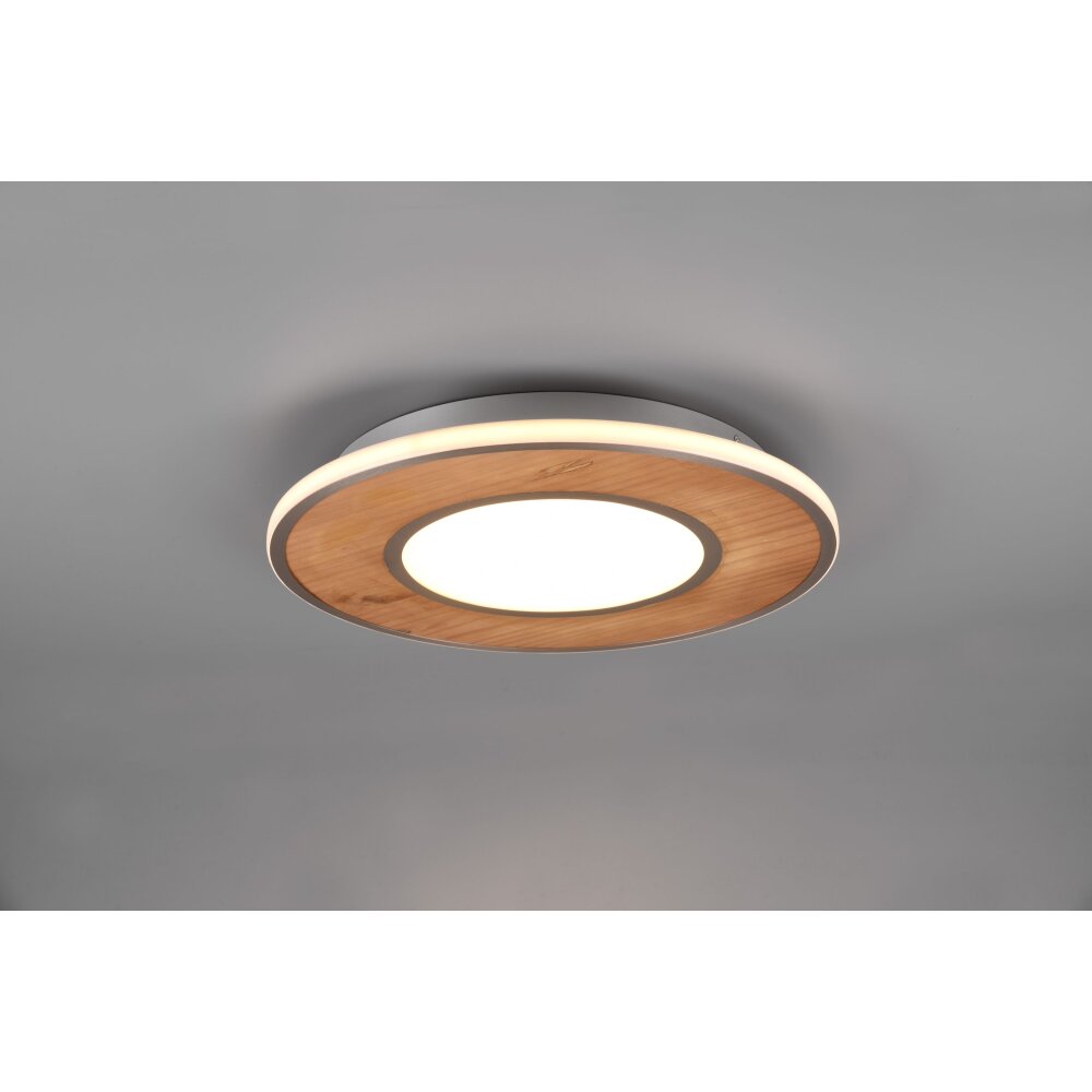 Trio Lampor Deacon Taklampa LED Brun, 1-ljuskällor main product photo