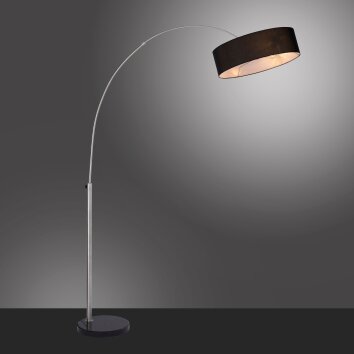 Paul Neuhaus PETRO Golvlampa, Golvlampa Stål borstat, 3-ljuskällor