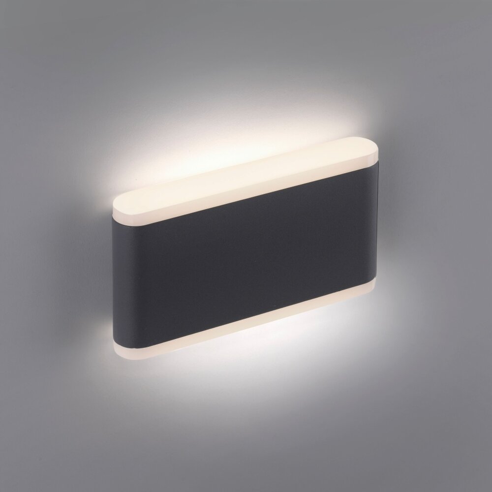 Paul Neuhaus Lampor ELSA vägglampa utomhus LED Antracit, 2-ljuskällor main product photo