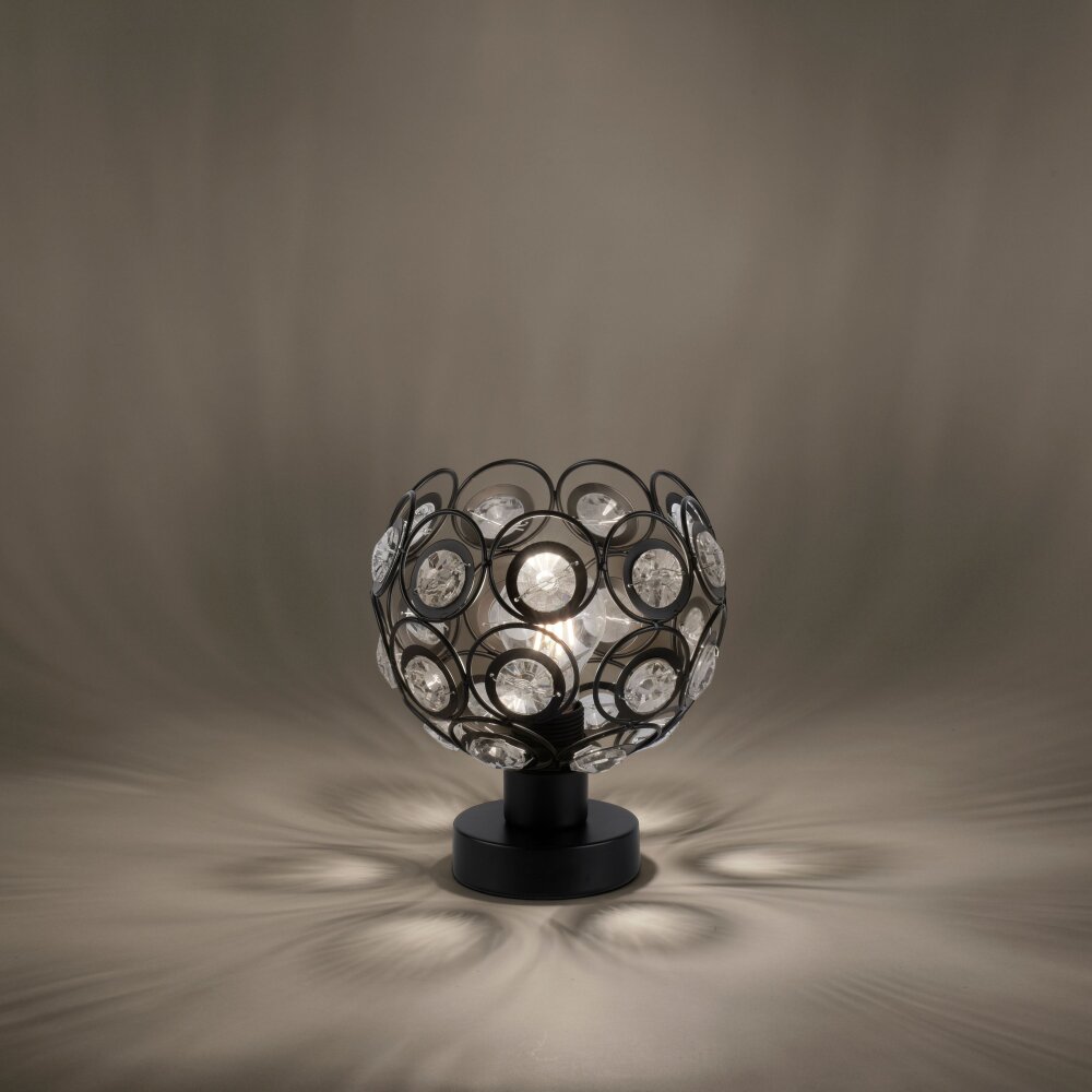 Leuchten Direkt BENJAMIN Bordslampa Svart, 1-ljuskällor main product photo
