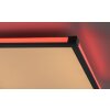 Leuchten Direkt MARIO Taklampa LED Svart, 1-ljuskällor, Fjärrkontroll, Färgväxlare