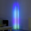 Leuchten Direkt HENRY Golvlampa, Golvlampa LED Stål borstat, 1-ljuskällor, Fjärrkontroll, Färgväxlare