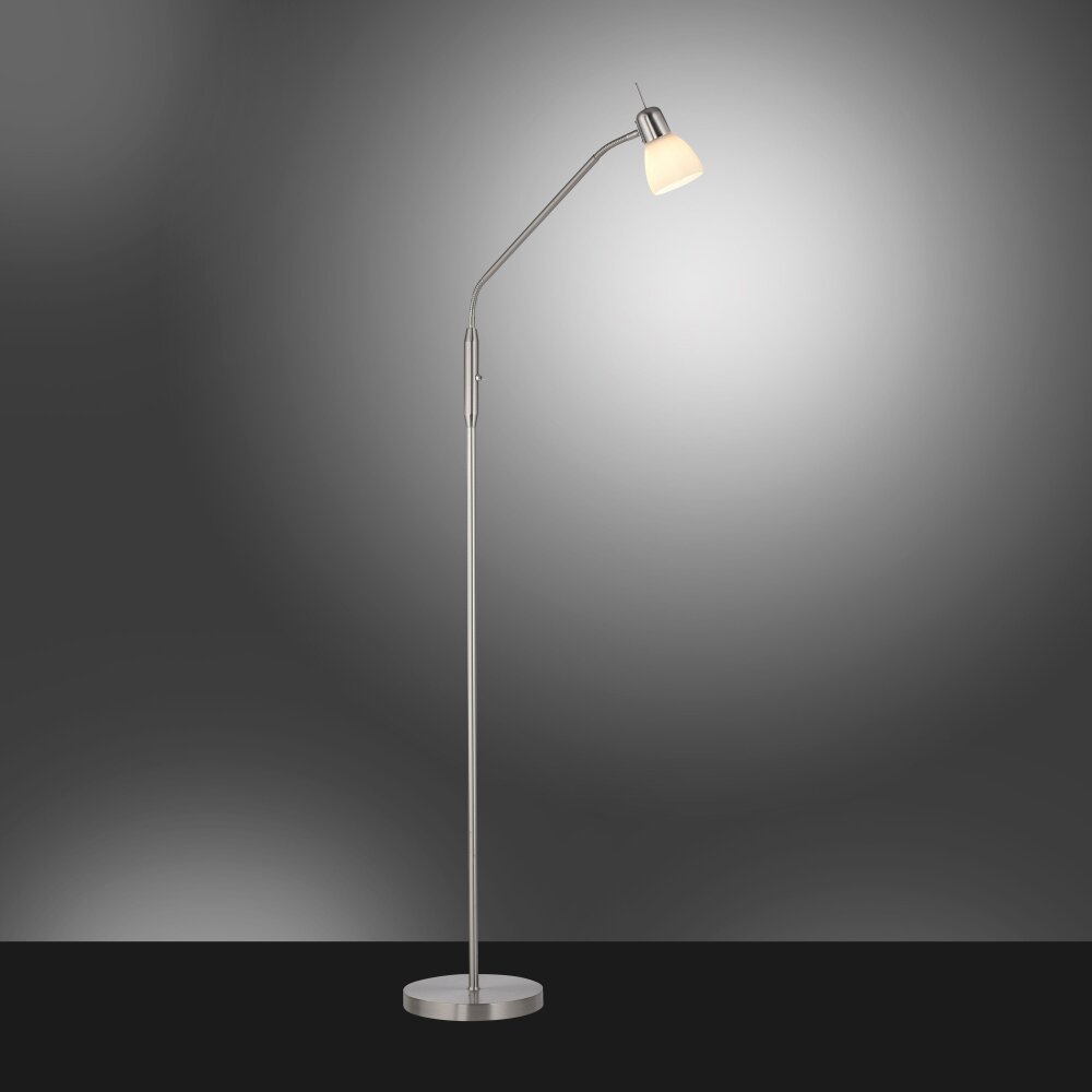 Leuchten Direkt KARO Golvlampa Stål borstat, 1-ljuskällor main product photo