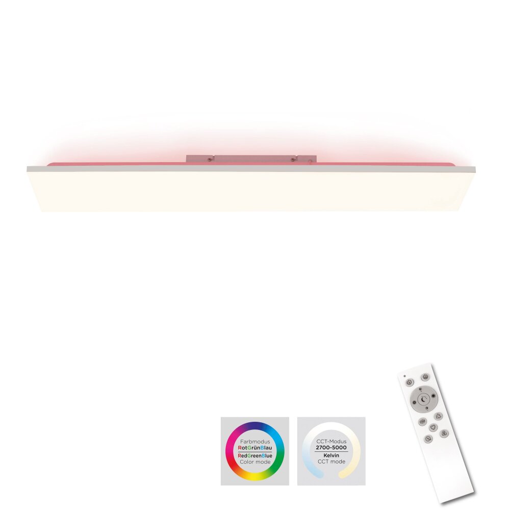 Leuchten Direkt GUSTAV Taklampa LED Vit, 1-ljuskällor, Fjärrkontroll, Färgväxlare main product photo