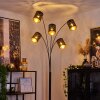 Tallaboa Golvlampa, Golvlampa Svart, 5-ljuskällor