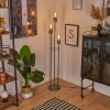 Tyldom Golvlampa, Golvlampa Antiksilver, 3-ljuskällor