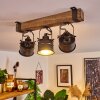 Pehefito Taklampa, Takstrålkastare Svart, 3-ljuskällor