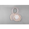 Trio Lampor Jive Taklampa LED Nickel matt, 1-ljuskällor, Fjärrkontroll