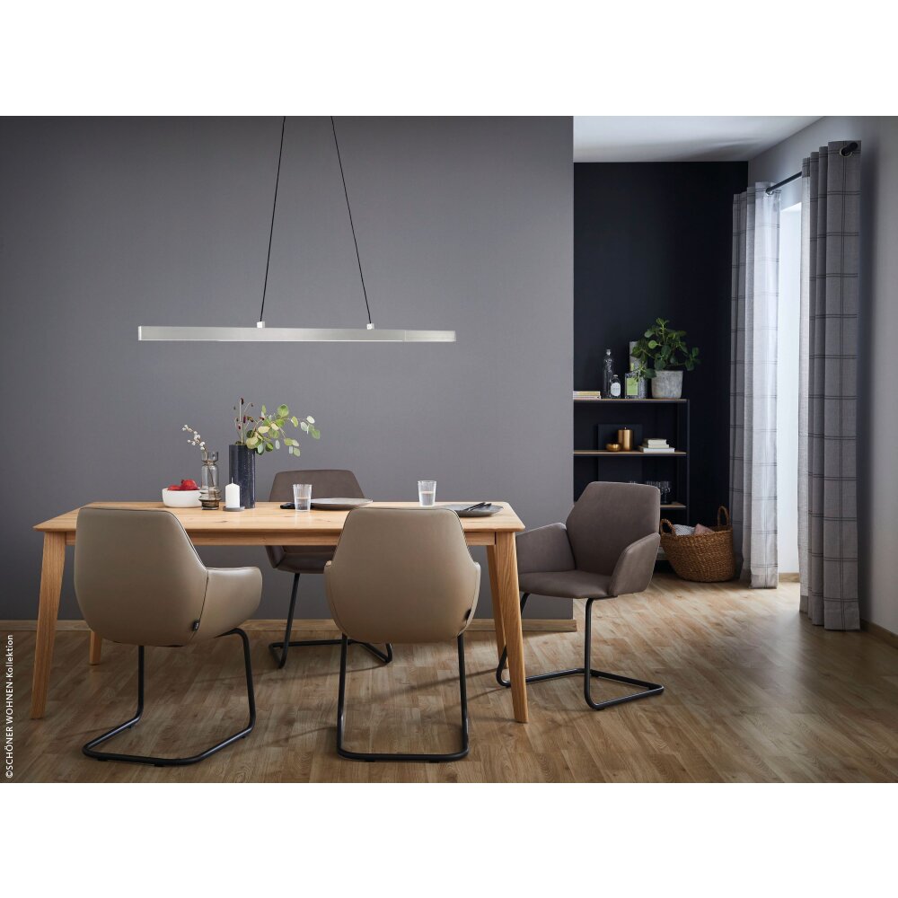 SCHÖNER WOHNEN kollektion Stripe Pendelbelysning LED Aluminium, 1-ljuskällor main product photo