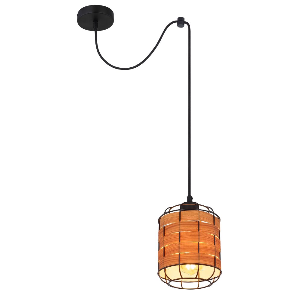 Globo ELMAR Pendellampa Svart, 1-ljuskällor main product photo