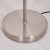 Zuoz Golvlampa, Golvlampa Nickel matt, 1-ljuskällor