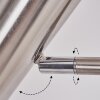Zuoz Golvlampa, Golvlampa Nickel matt, 1-ljuskällor