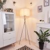Antillo Golvlampa, Golvlampa Nickel matt, 1-ljuskällor