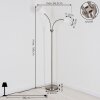 Alsen Golvlampa Nickel matt, 2-ljuskällor
