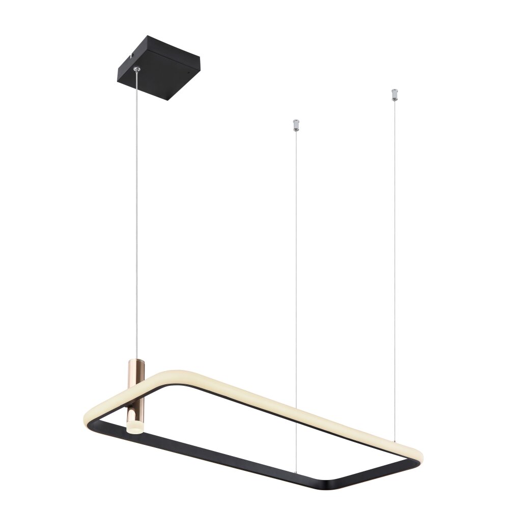 Globo COCO Pendellampa LED Svart, 1-ljuskällor, Fjärrkontroll main product photo