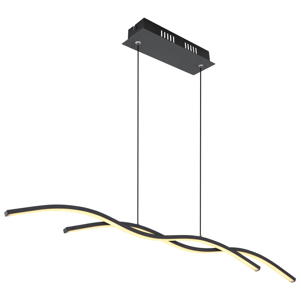 Globo MARIUS Pendelbelysning LED Svart, 1-ljuskällor main product photo