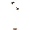 Brilliant Unity Golvlampa, Golvlampa Naturfärger, Svart, 2-ljuskällor