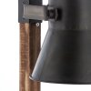 Brilliant Decca Bordslampa Trä mörkt, Svart, 1-ljuskällor