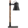 Brilliant Decca Bordslampa Trä mörkt, Svart, 1-ljuskällor