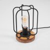 Pasteur Bordslampa Naturfärger, Svart, 1-ljuskällor