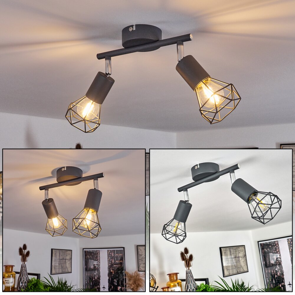 Baripada Taklampa, Takstrålkastare Krom, Grått, 2-ljuskällor main product photo