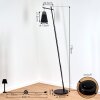 Juvansbo Golvlampa, Golvlampa Svart, 1-ljuskällor